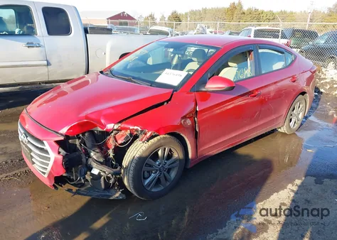 2017 Hyundai Elantra Se from USA, damaged, VIN 5NPD84LF0HH143031